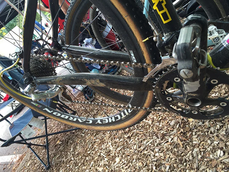 DURA-ACE. RITCHEY CARBON. OKAY ALL'S WELL HERE.