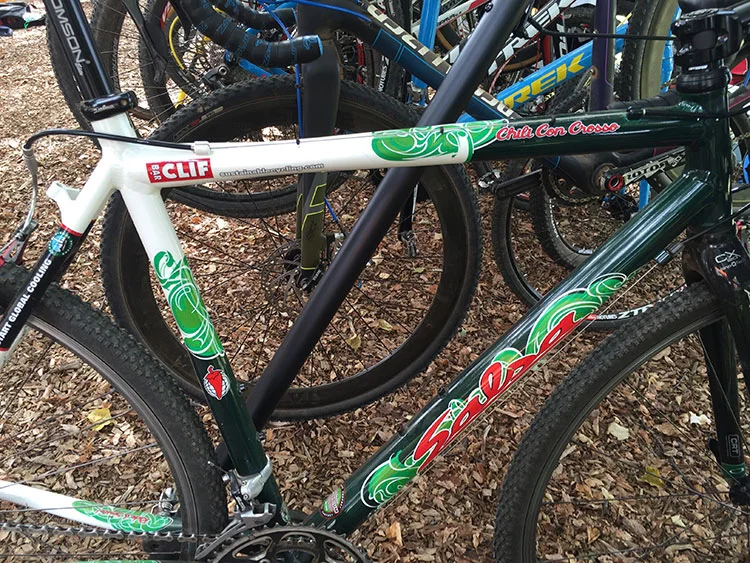 I like how this bike spices it up.