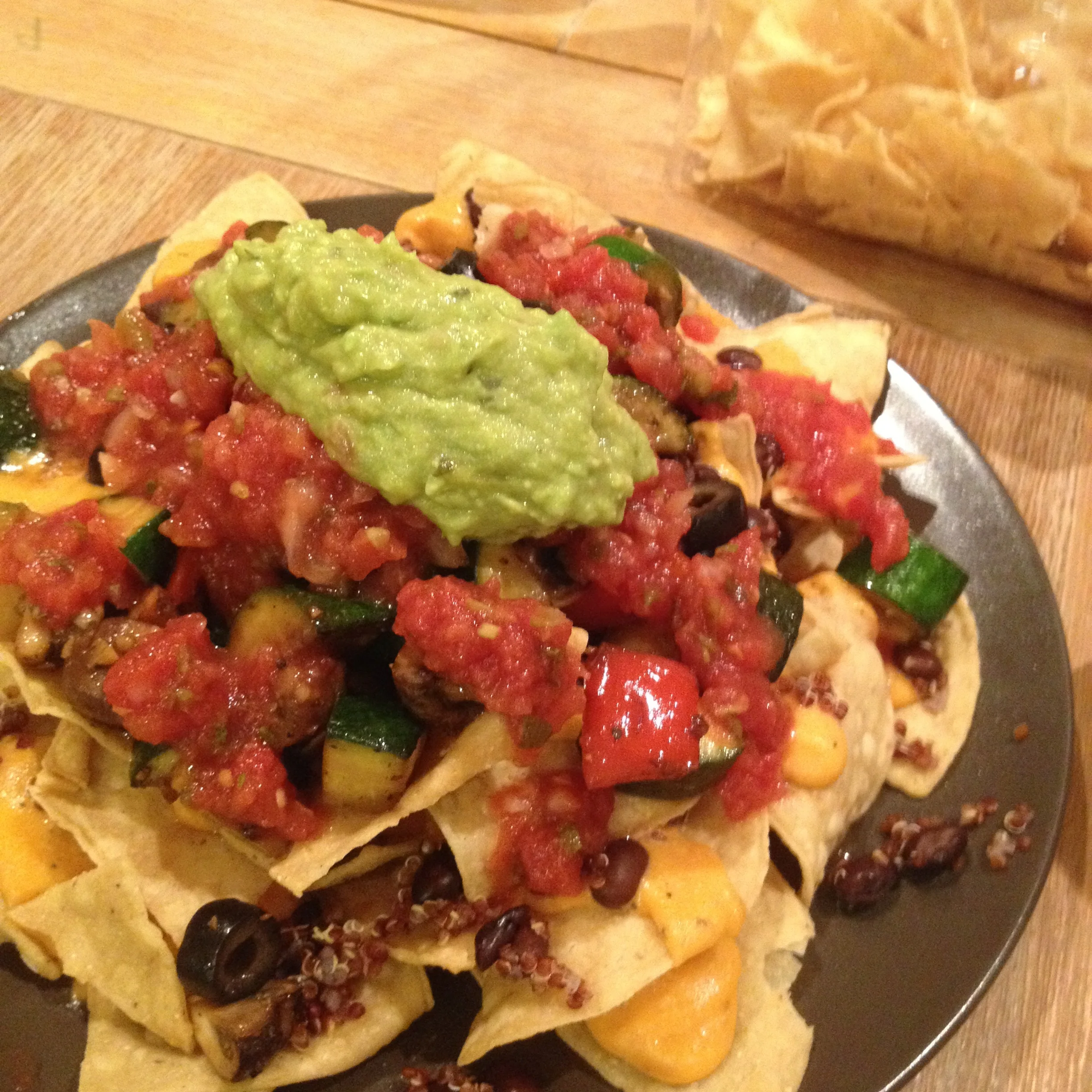 Creamy Heidi Ho nachos
