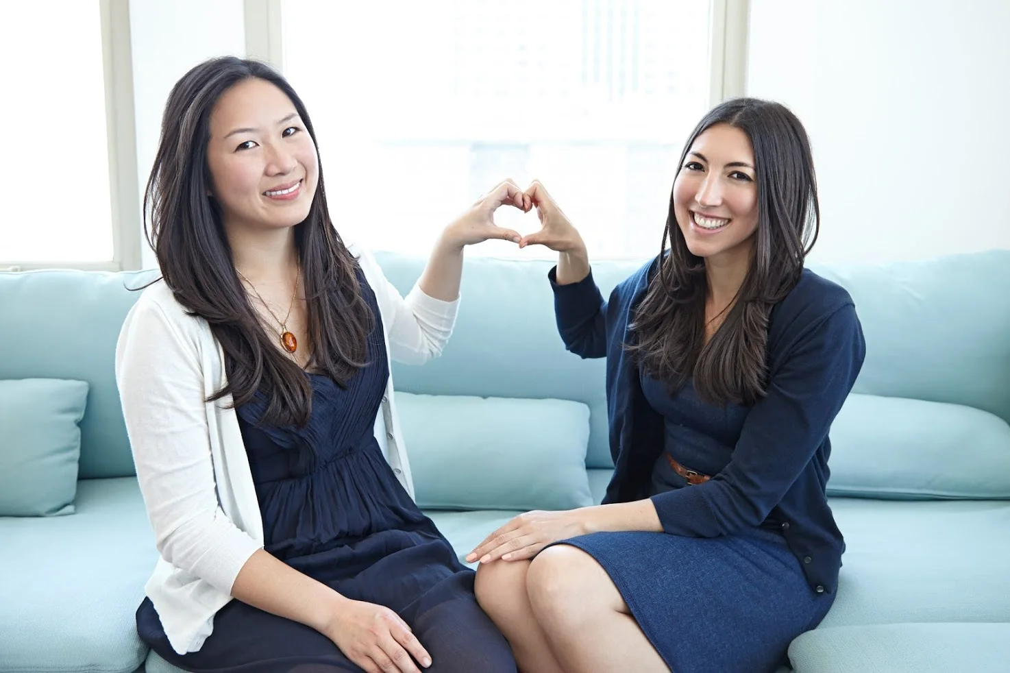 Binti co-founders, Julia Chou (left) and Felicia Curcuru (right)