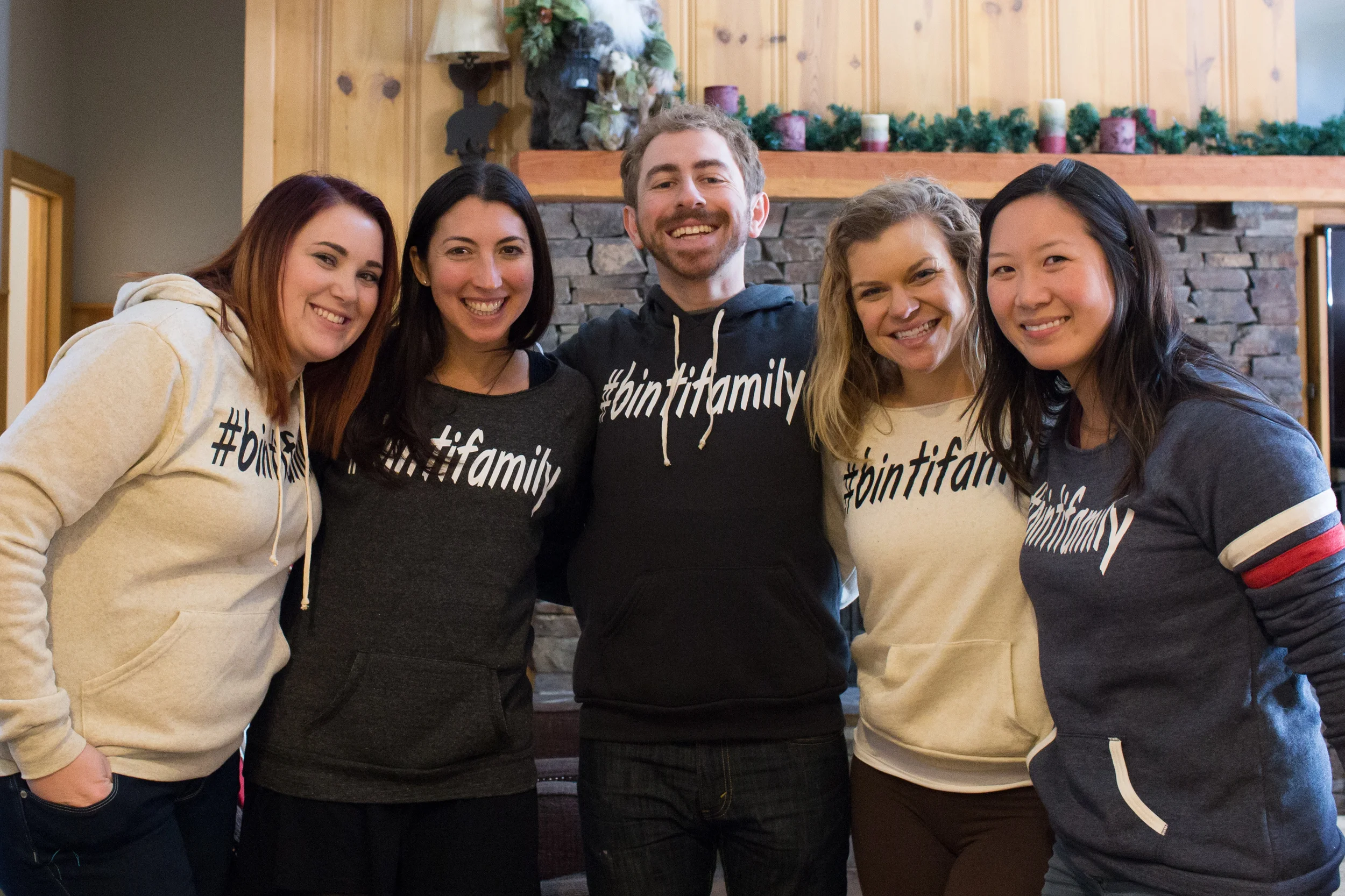 The #bintifamily at their Tahoe retreat