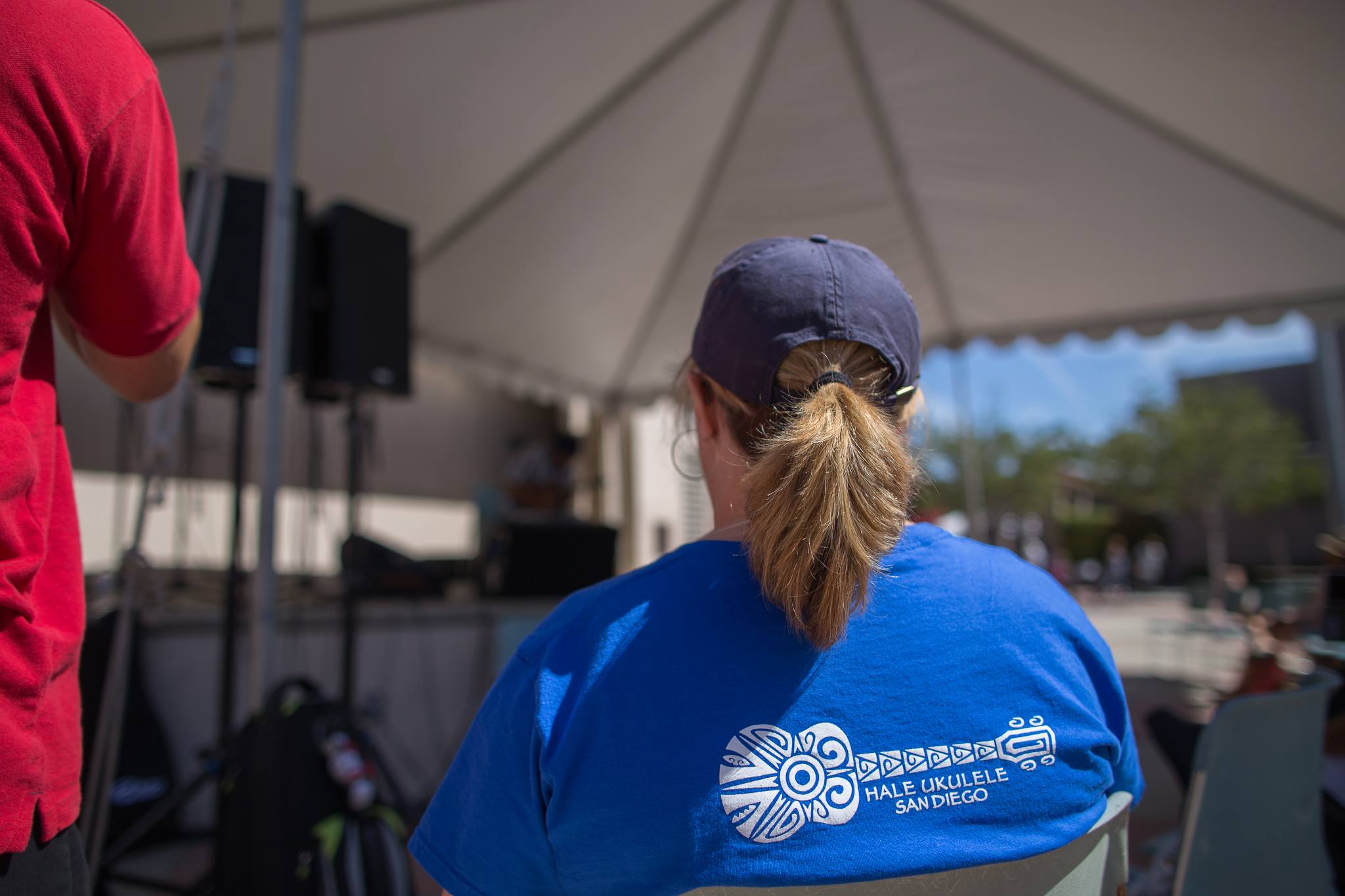 Hale 'Ukulele T-Shirts at the LA Uke Fest - Photo by Craig Chee