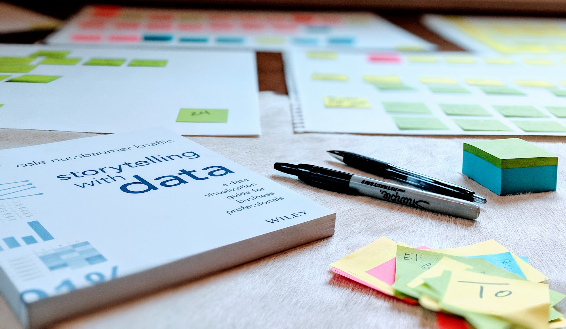 SWDchallenge: sticky notes — storytelling with data