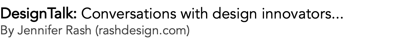 what is design: Jennifer Rash explores this with design innovators ...