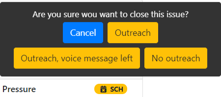The way you resolve the alert will be saved in the system to be used in the period summary in the future or statistics.