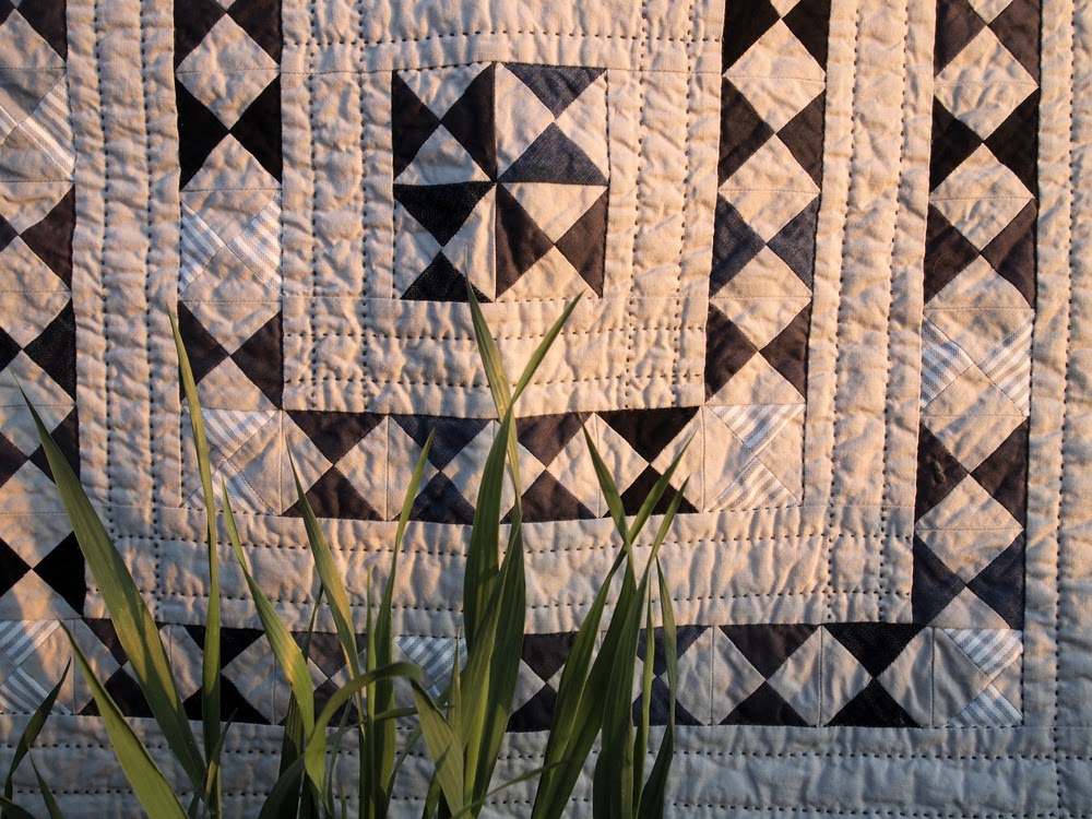 Intended to be a technical and creative exercise in reuse and making do, Quilt no. 012 is Quilt no. 011’s little sister.