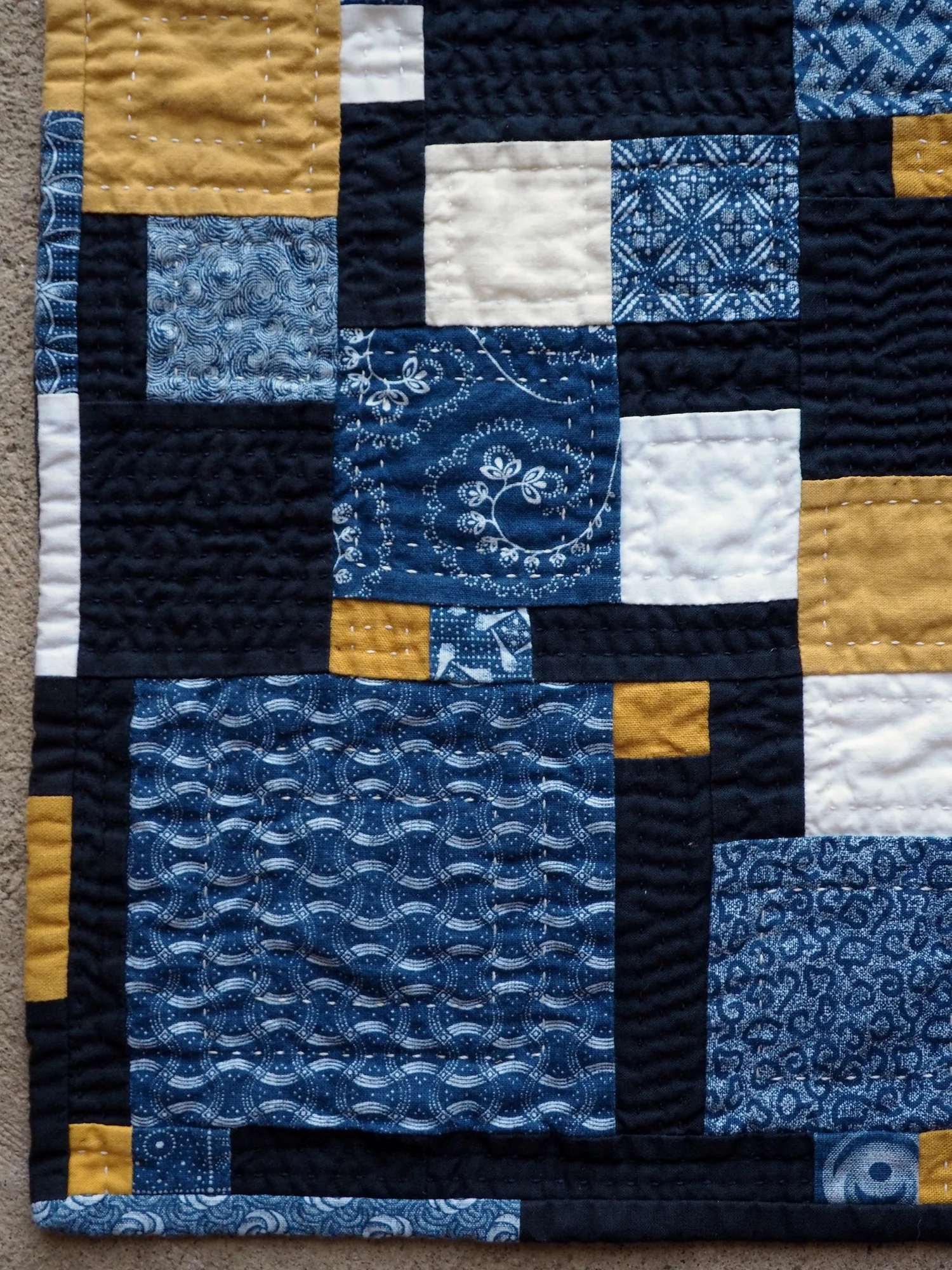 Quilt no. 017: Redux Corner Detail