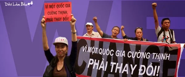 Những nhà đấu tranh trong nước. Nguồn internet.