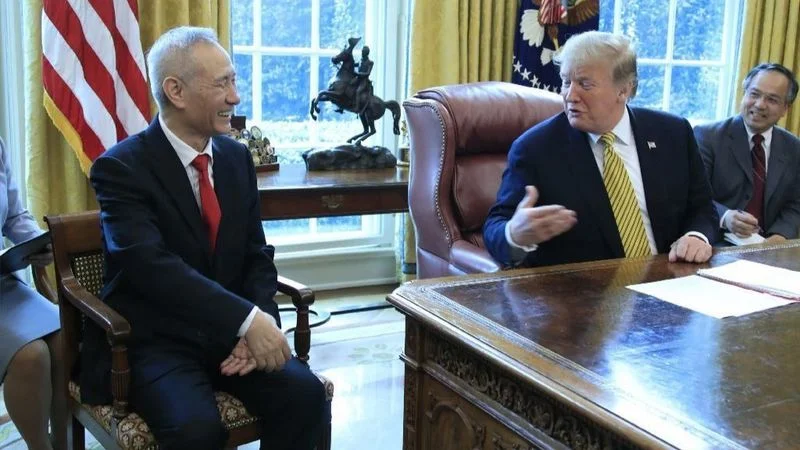 Donald Trump và Liu He thảo luận về giao thương