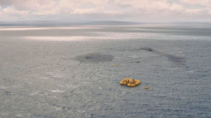 unbroken, raft image from the movie