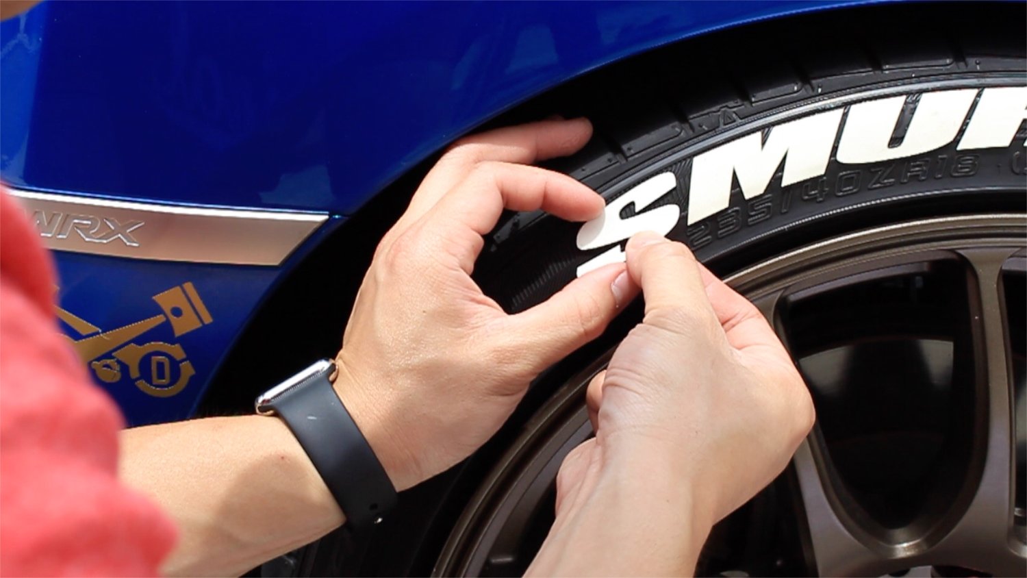 How to Install Tire Letters