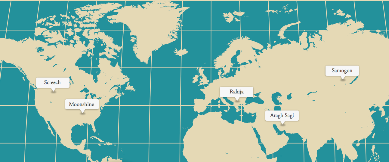 Moonshine from around the world