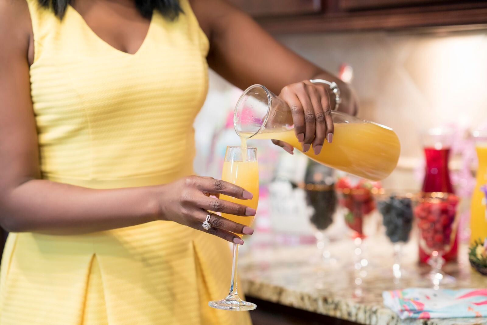 Pro tip #1: Don't forget to pour one for yourself.