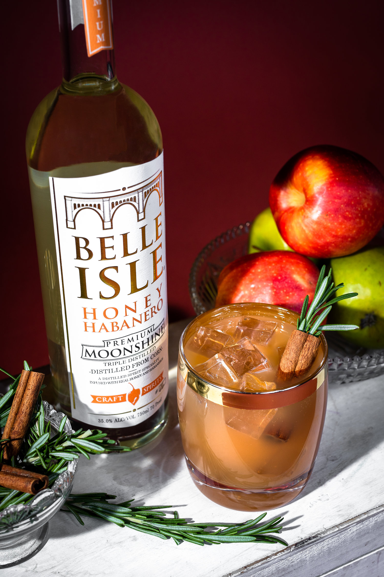 Spicy Spiked Cider — Belle Isle Moonshine