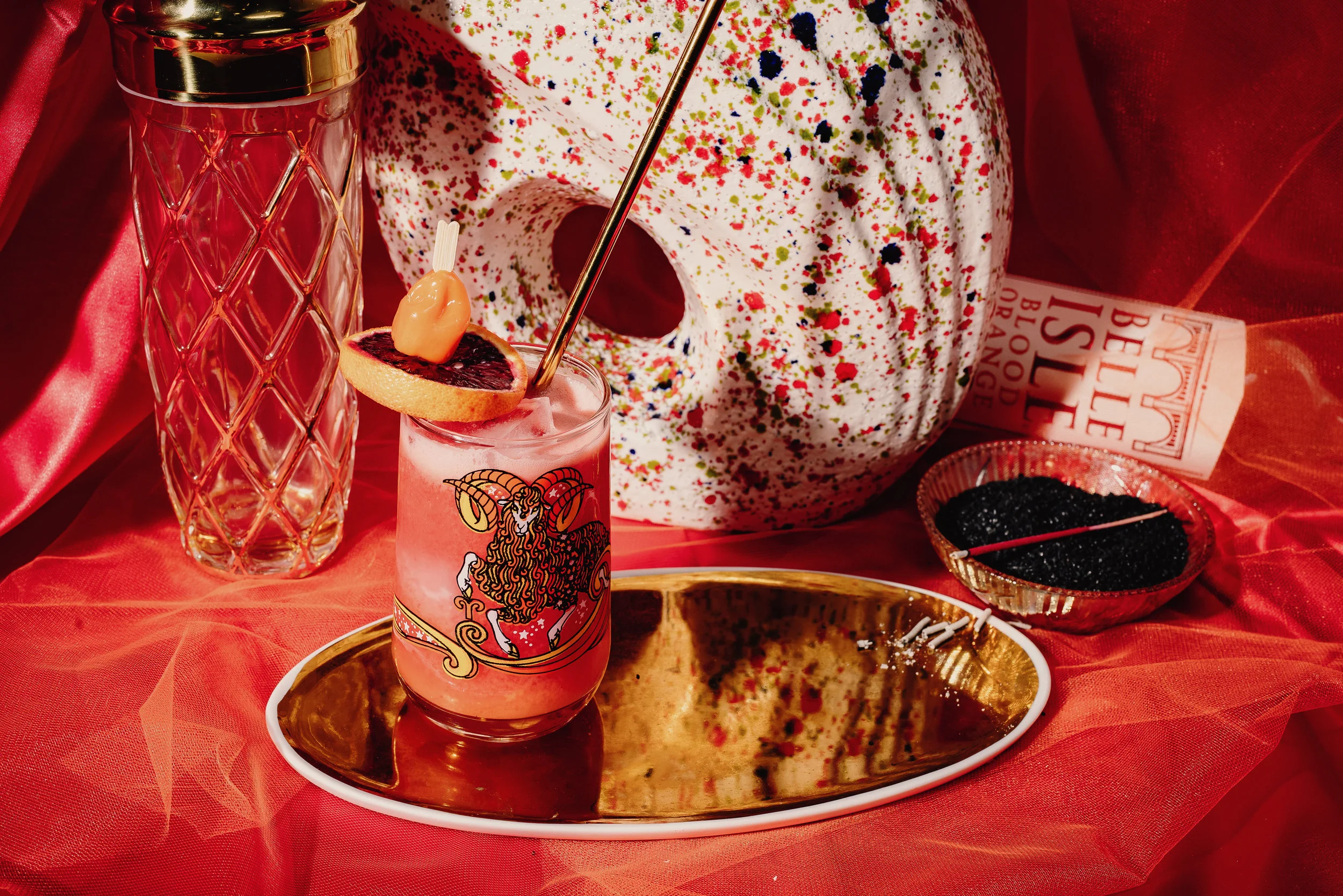 Ram into spring with this bold, punchy Bad Ramance.