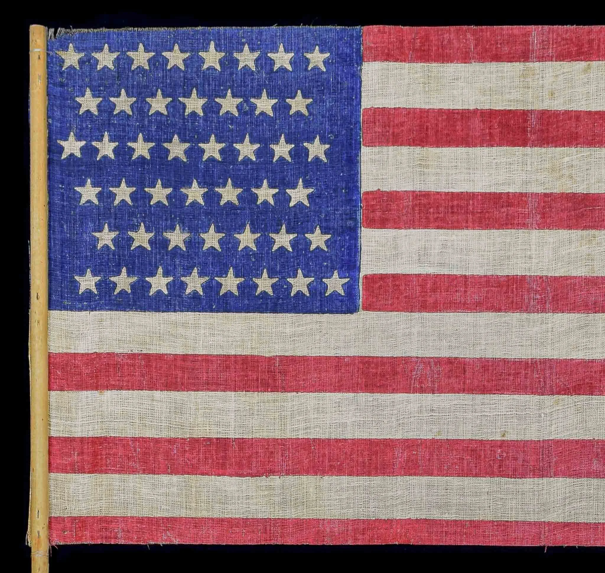 45 Star Antique Parade Flag with Staggered Star Configuration-5.jpg