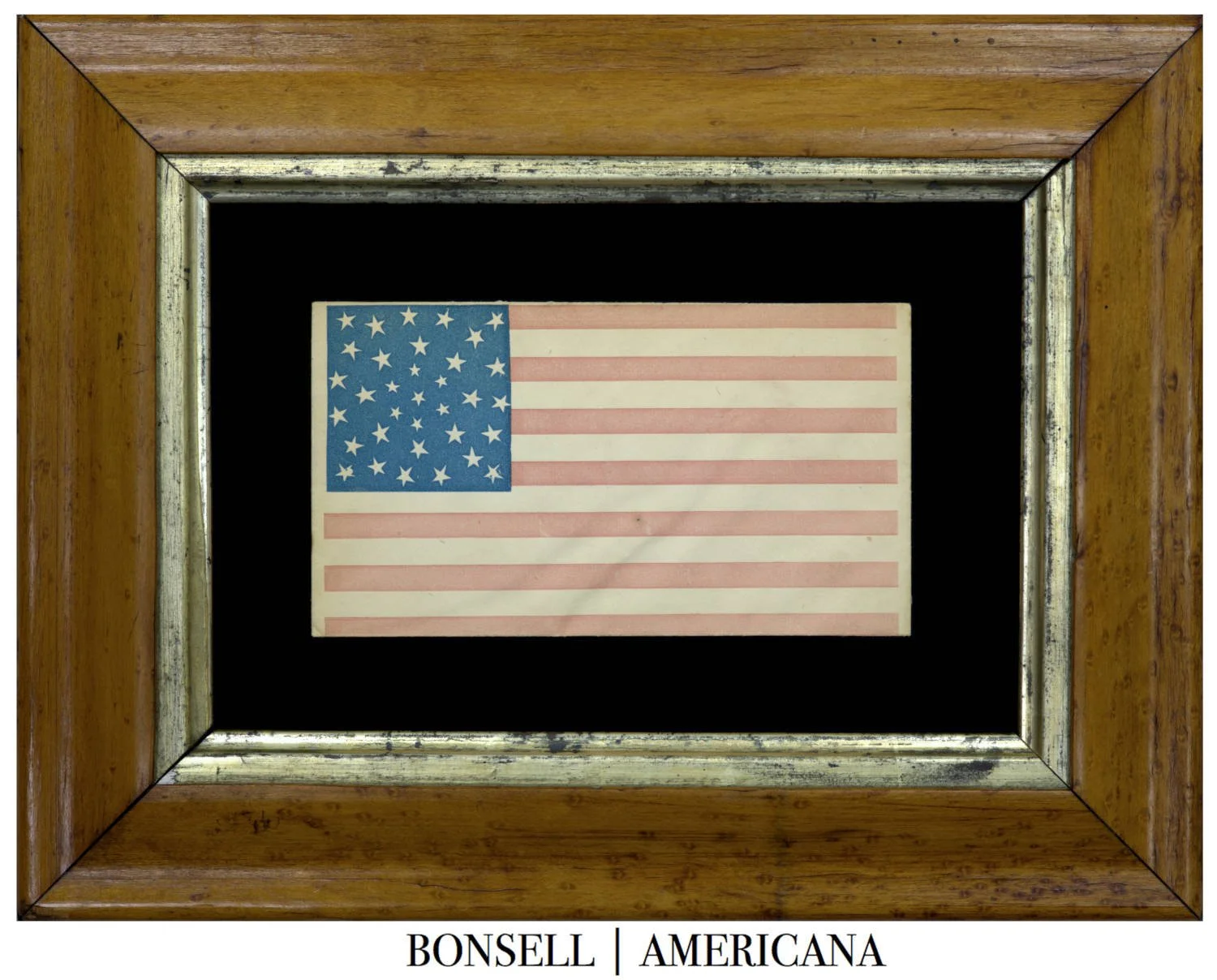 Rare 34 Star Medallion Flag Cover | A Unique Patriotic Design from the Early Civil War Period | Kansas Statehood | Circa 1861-1863