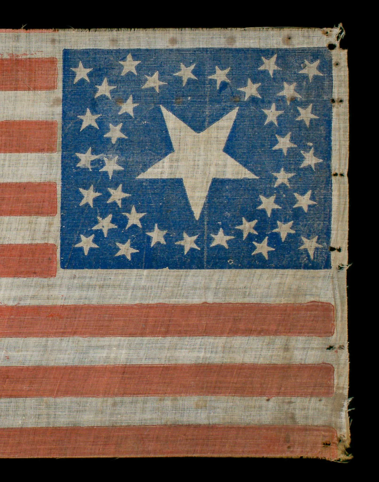 36 Star Antique Flag with a Massive Center Star-5.jpg