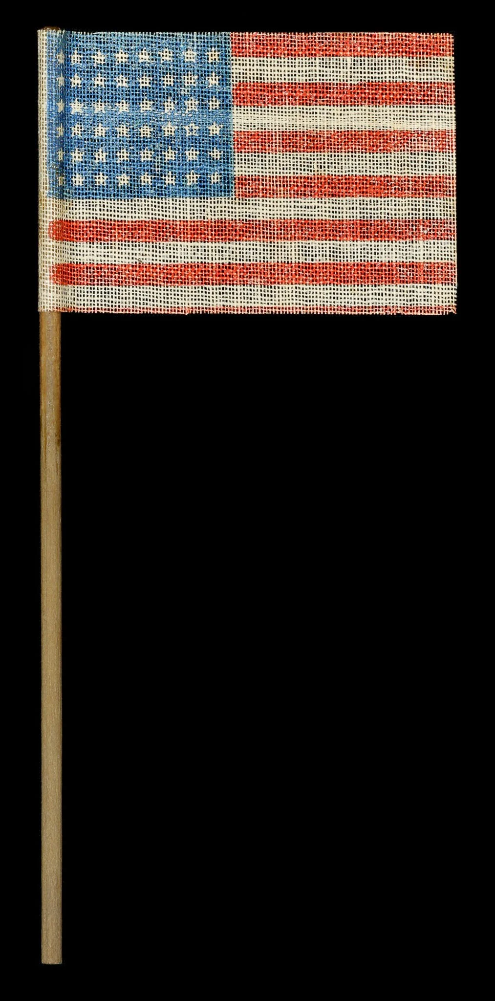 48 Star Antique Parade Flag | Early Standardized Star Pattern | Circa 1912–1930