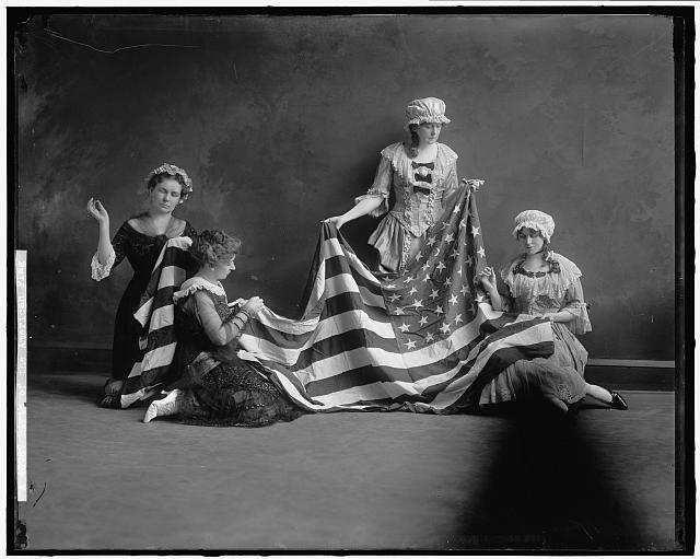 Birth of the American Flag | Circa 1905