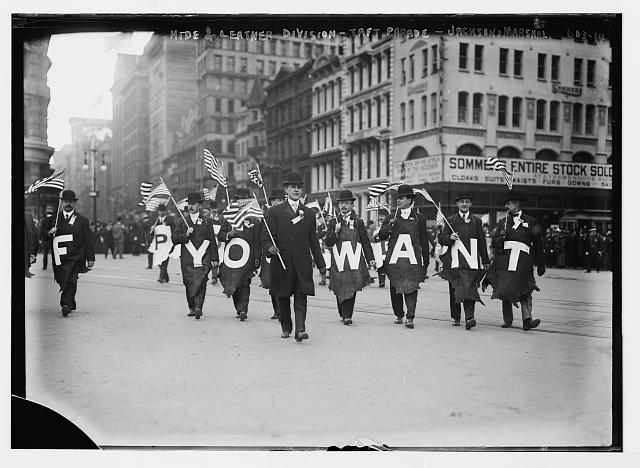 Parade in New York | Circa 1908