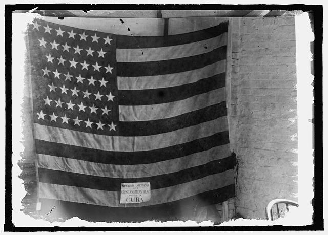 The First Flag Hoisted in Cuba | Circa 1908
