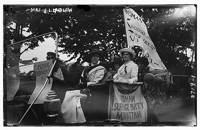 Suffragette Mrs. J.L. Laidlaw | Circa 1910