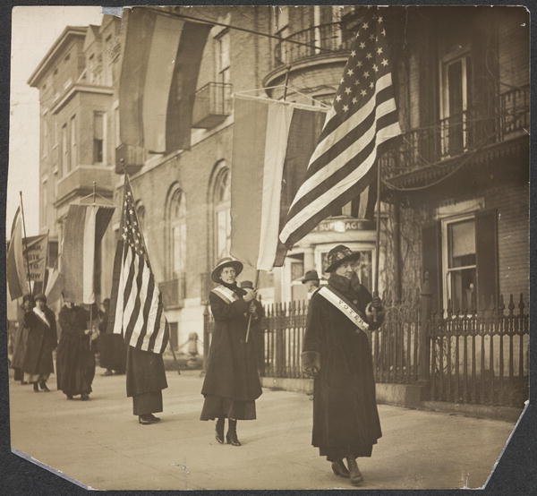 Women Voters Day on the Picket Line | Circa 1917