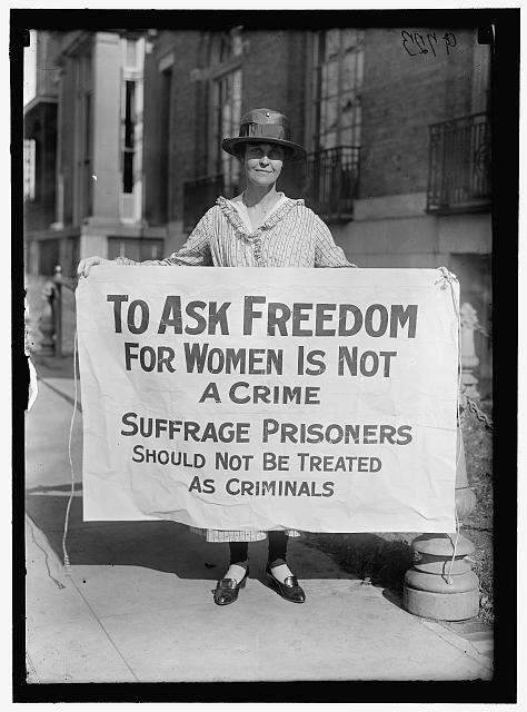 Women's Suffrage Banner | Circa 1917