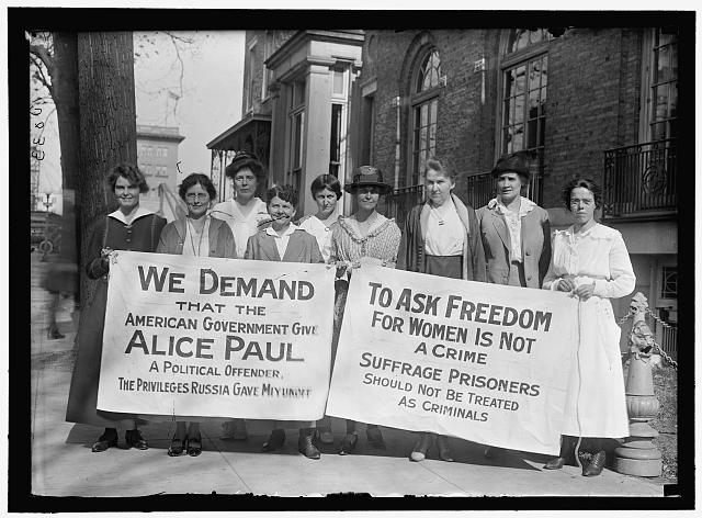 Women's Suffrage Banners | Circa 1917