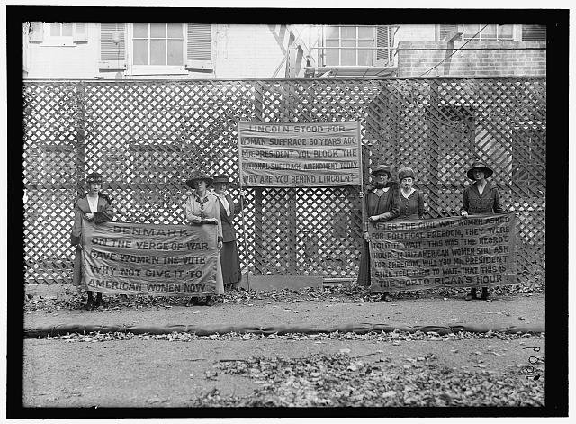 Women's Suffrage Pickets | Circa 1917