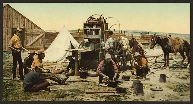 Cowboys in Colorado | Circa 1898