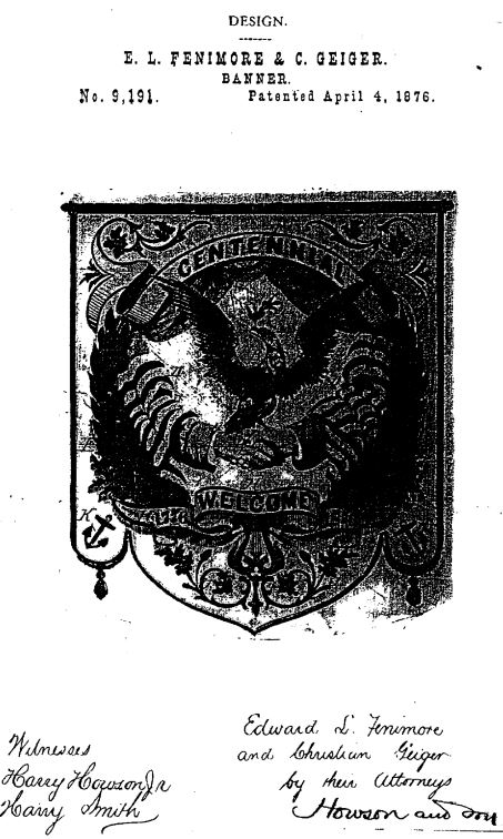 USD9,191 | Design for a Banner | Circa 1876