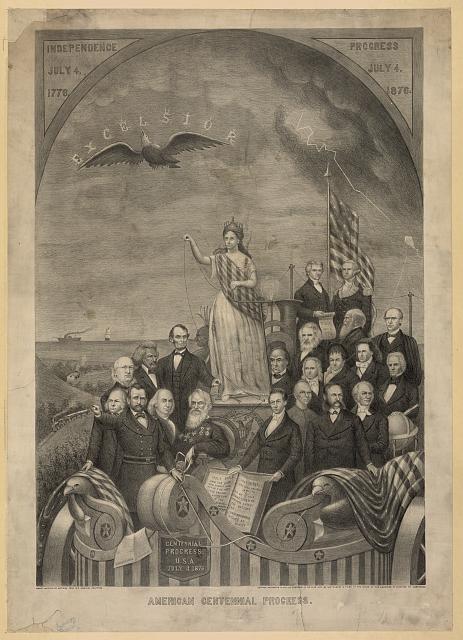 American Centennial Progress | Circa 1876