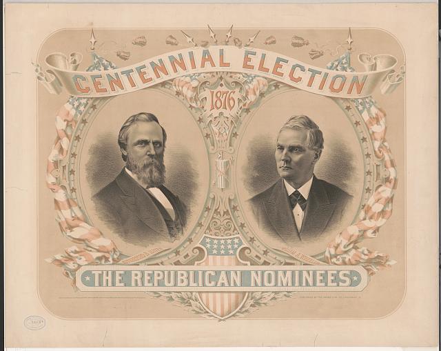 The Republican Nominees for the Centennial Election | Circa 1876
