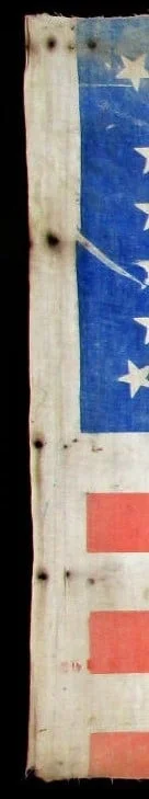 38 Star Antique Flag with an Extremely Rare Beehive Pattern 4.jpg