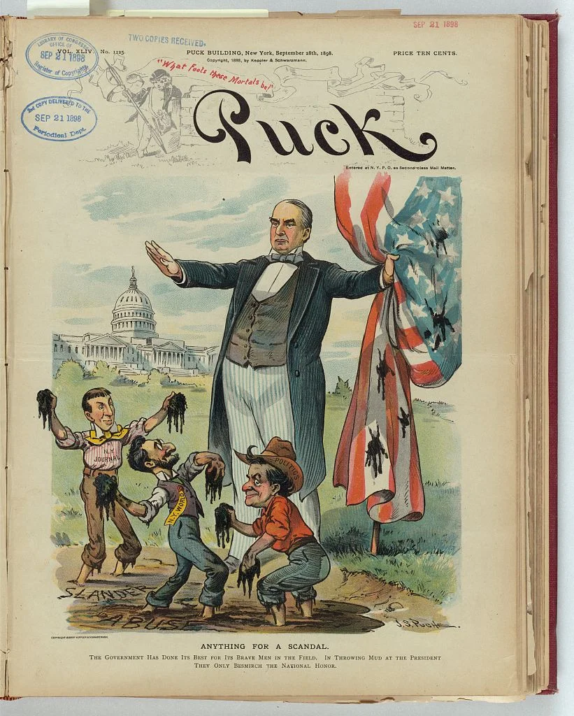 Anything for a Scandal | Circa 1898