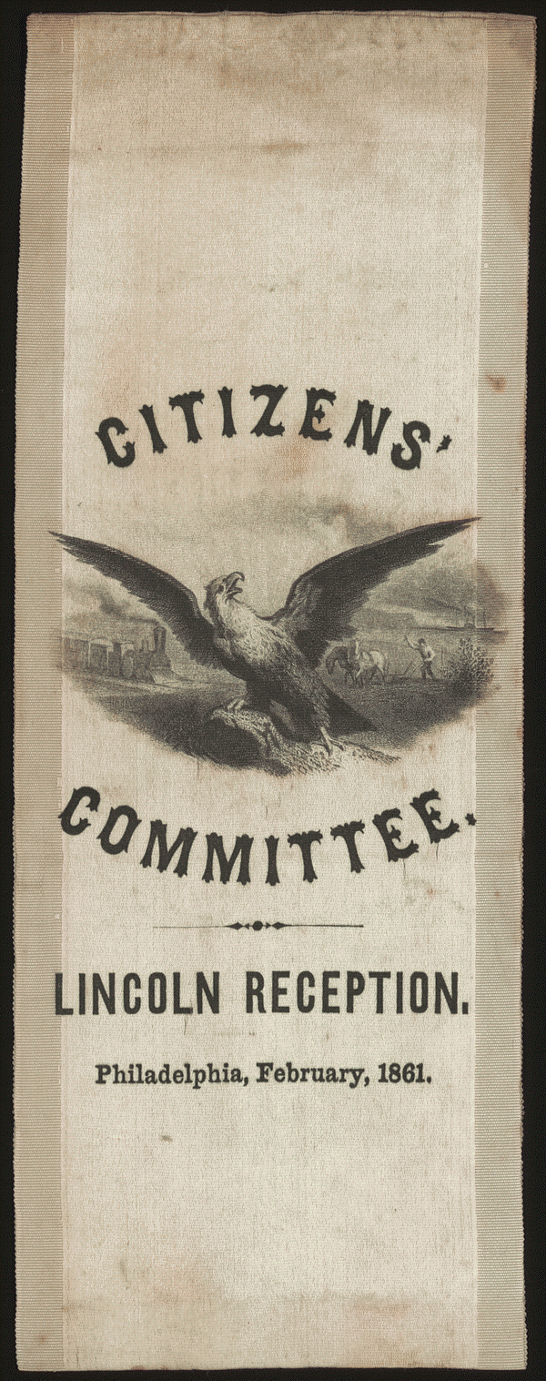 Citizen's Committee Lincoln Reception | Circa 1861