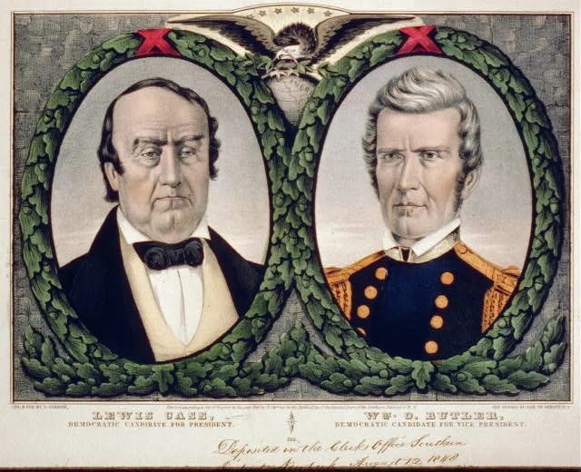 Democratic Candidates for President | Circa 1848