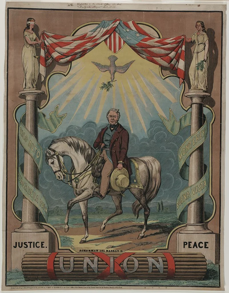 Democratic Nominee Zachary Taylor | Circa 1848