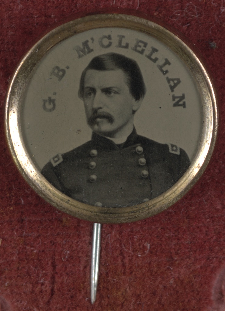 General George McClellan Campaign Button | Circa 1864