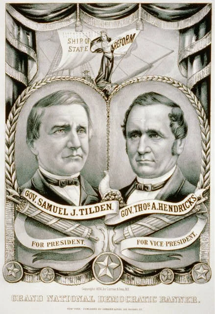 Grand National Democratic Banner | Circa 1876
