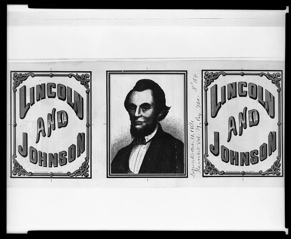 Lincoln Campaign Banner | Circa 1864