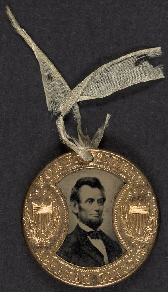 Lincoln Campaign Button | Circa 1864 