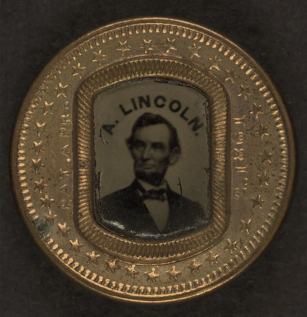 Lincoln Campaign Button | Circa 1864