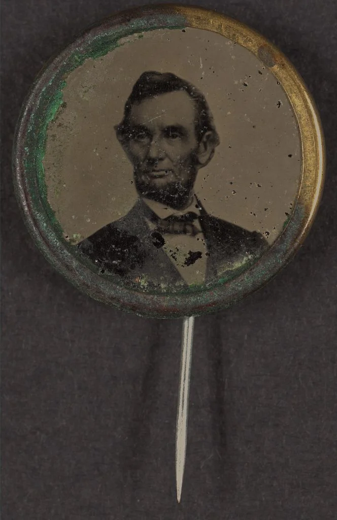 Lincoln Political Campaign Button | Circa 1864
