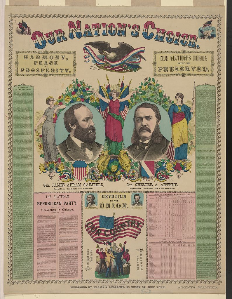 Our Nation's Choice | Circa 1880
