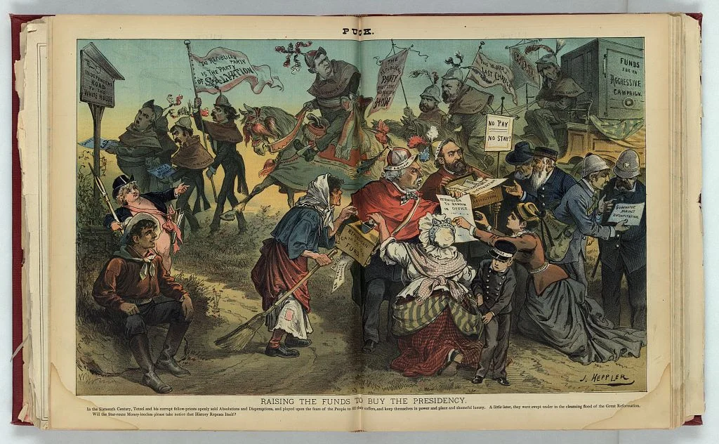 Raising the Funds to Buy the Presidency | Circa 1884