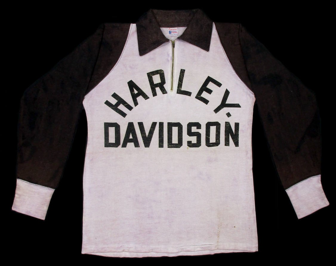 vintage harley davidson racing jersey