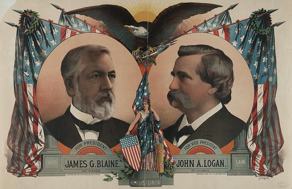6. James G. Blaine and John A. Logan.JPG